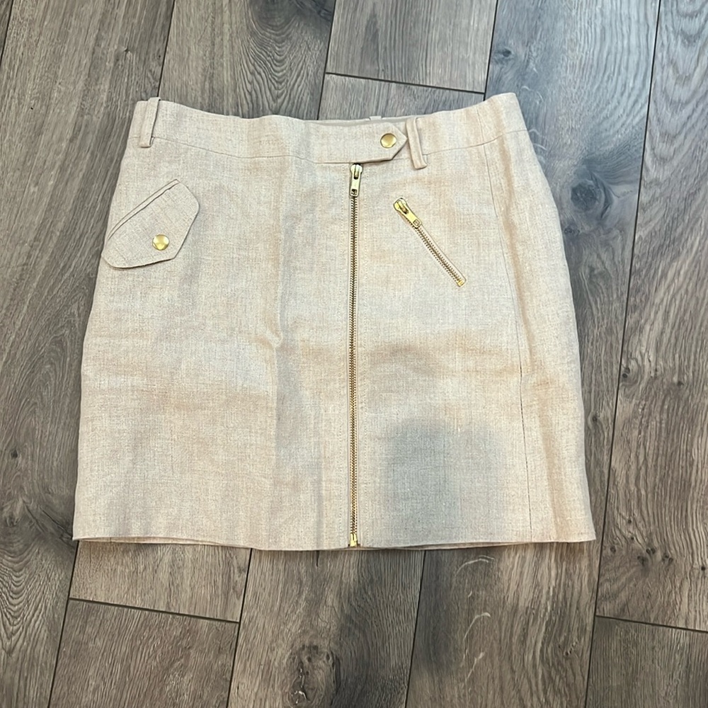 Jcrew linen skirt